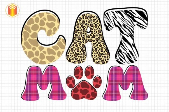 Cat Sublimation Design