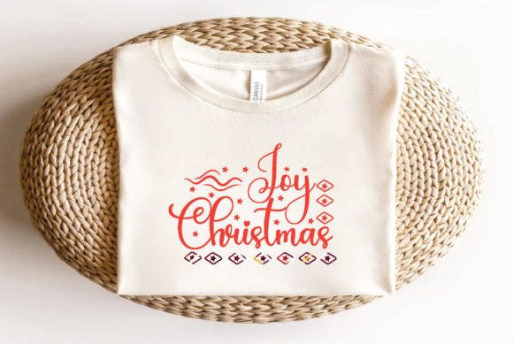 Joy Christmas Svg T Shirt Design