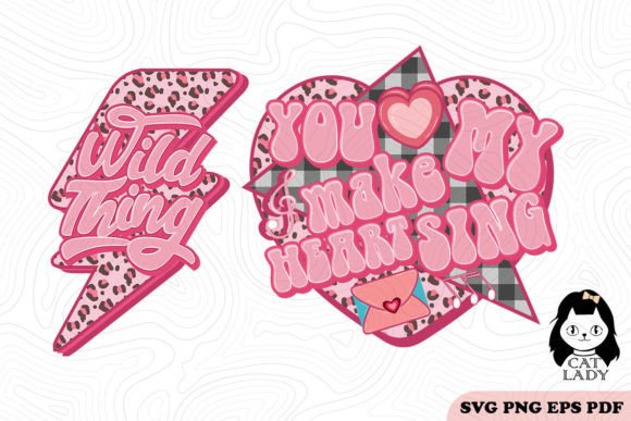 Leopard Valentine SVG PNG Sublimation