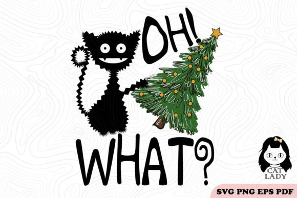 Oh What Funny Cat Christmas